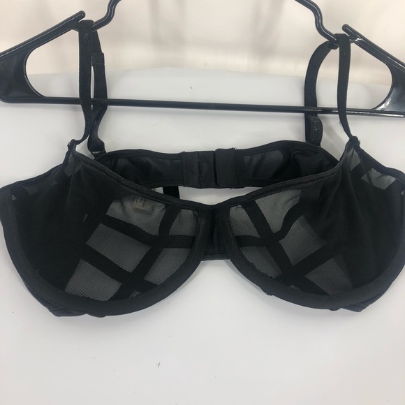 SPELLBOUND BLACK CAGE BRA M/M - Picture 2 of 7